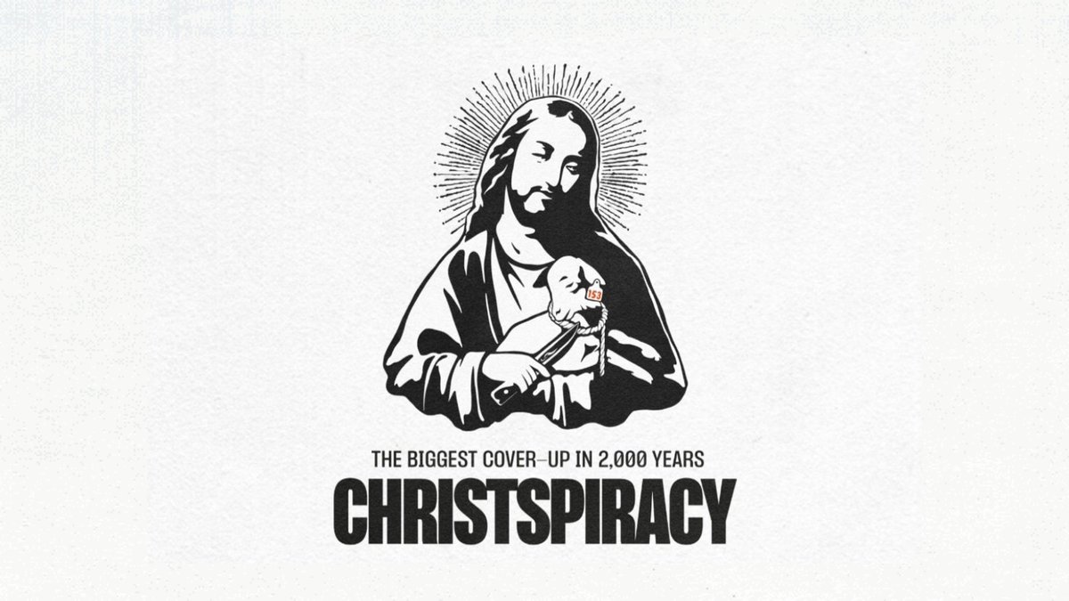 A must see!  #Christspiracy is a phenomenal film that explores hidden truths, revealing the biggest cover up in 2000 years!  Watch now: 3movies.wtf/reli1
#documentary #film #religion #spirituality #animals #conspiracy #exposed #animalagriculture #wakeup #ahimsa #vegan
