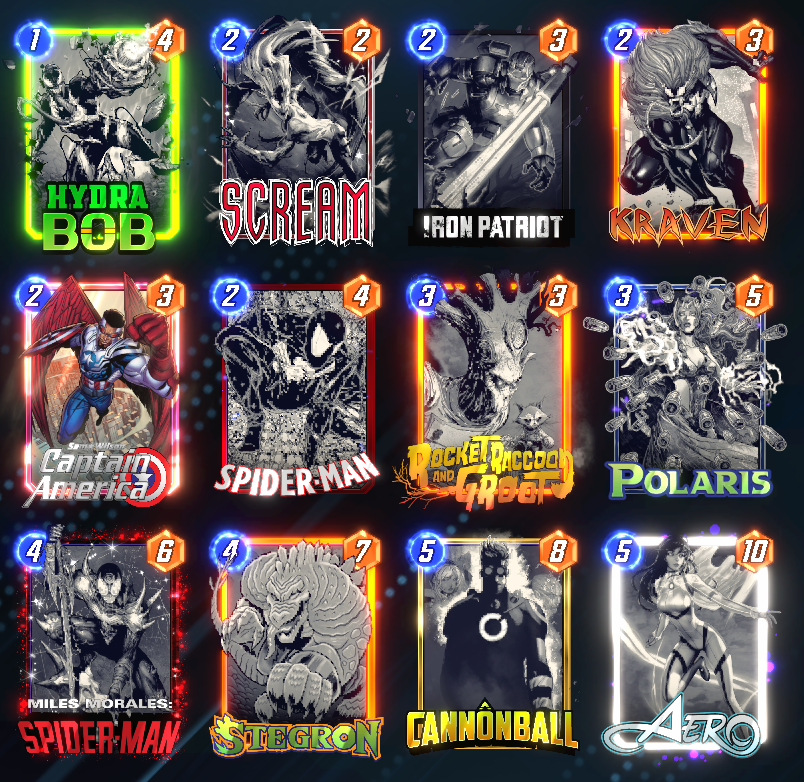 ZombiesGoNomNom's tweet photo. Day 1 Infinite ♾ down!

I played mainly Scream 😱 decks which both felt very strong and versatile, as well as a throwback with SasBird since Cap's Shield 🛡️ basically unnerfs Mockingbird 🐦‍⬛!

Sam Wilson 🇺🇸 felt really good and I expect him to see play in a good variety of decks. https://t.co/cTl3F1afg7