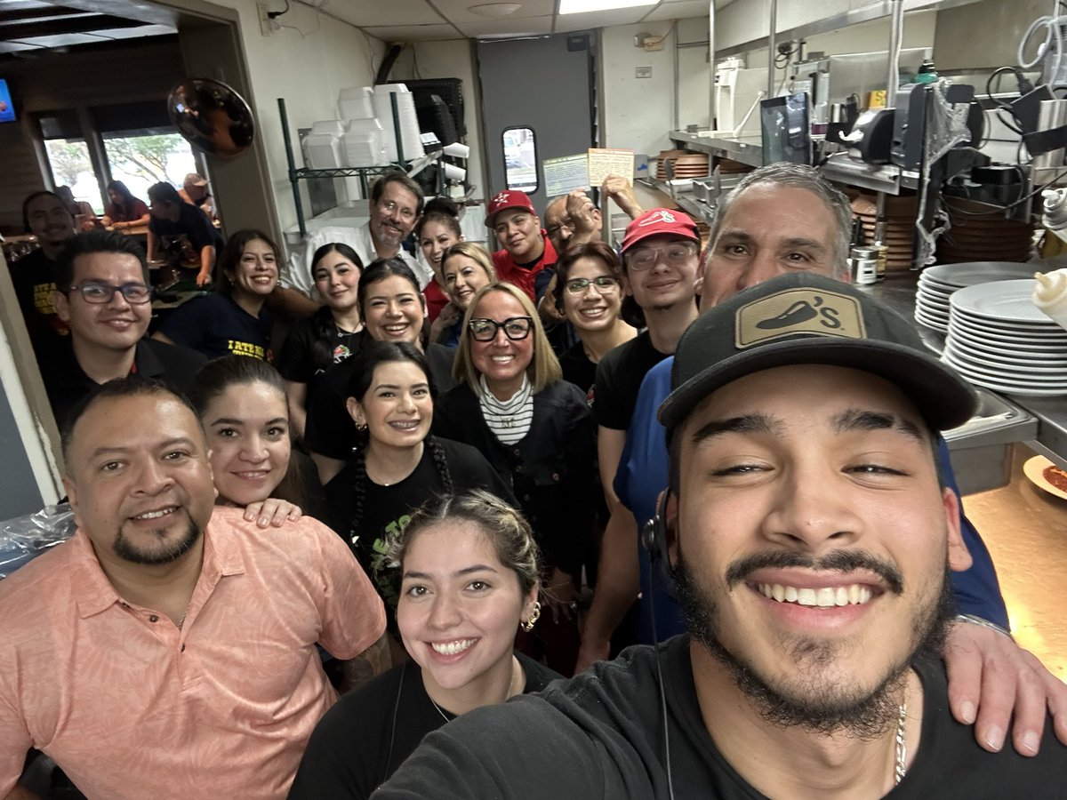Cheers to Team Brownsville for being rockstars &amp; leading the way… thank you for hosting our partners from CMR Mexico &amp; sharing your passion and culture.  You’re examples of #chilislove &amp; hardcore execution for us all! 🌶️♥️🇲🇽 <a href="/luistowi/">Luis Figueroa</a> <a href="/VH41036739/">Victor Hernandez MP</a> <a href="/BriannaJudith19/">Bri</a> <a href="/Mercperez77/">Merc perez</a>