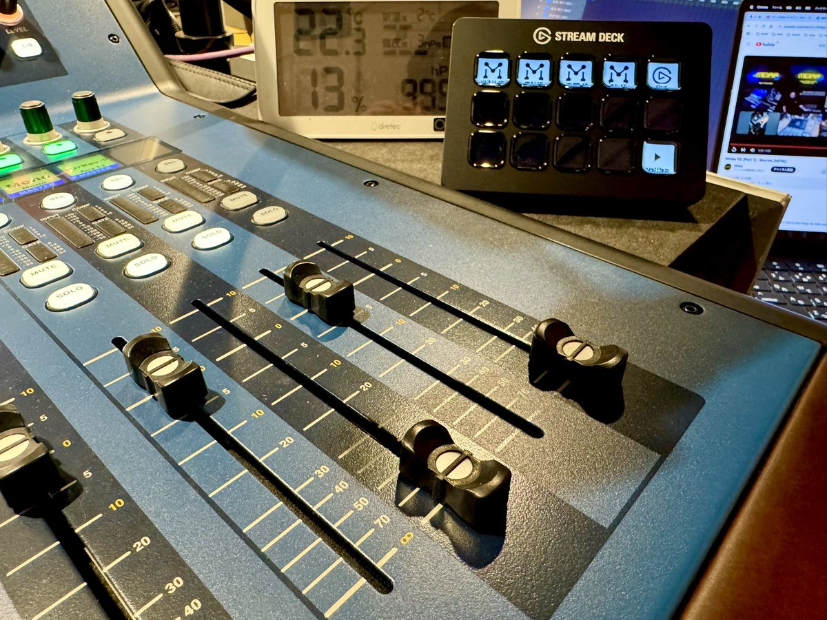 ONETWO_Inc's tweet photo. STREAM DECKデビューしました。
ポチポチと細かくMacroを組んでいきます。
#MIDAS #HD96 https://t.co/HTW7XvrGtG