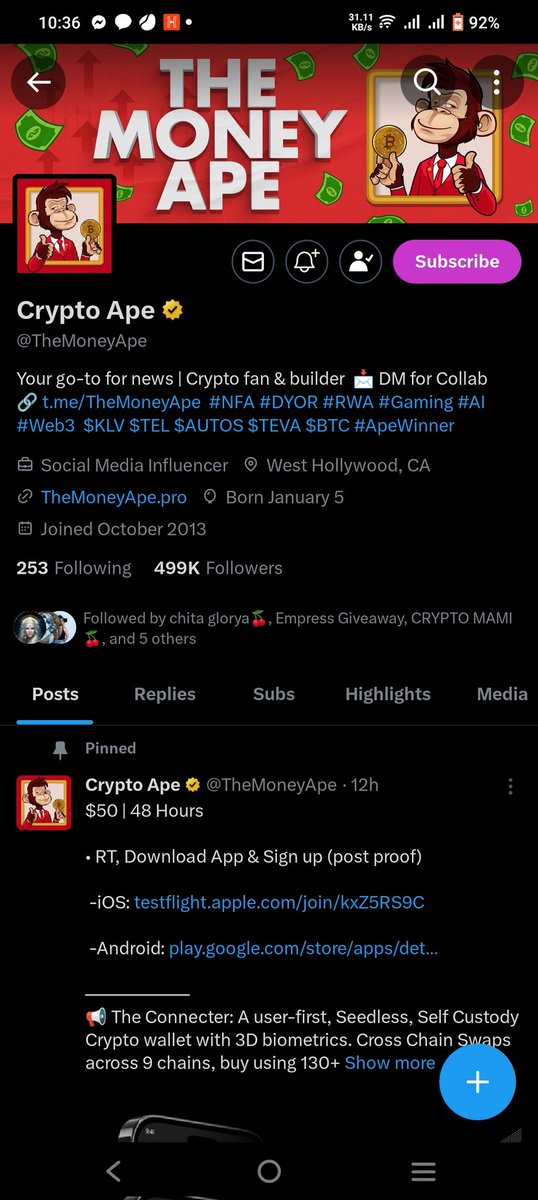 sooyayien's tweet photo. @jihanicorn @TheMoneyApe followed! https://t.co/GZGuYx3vxR