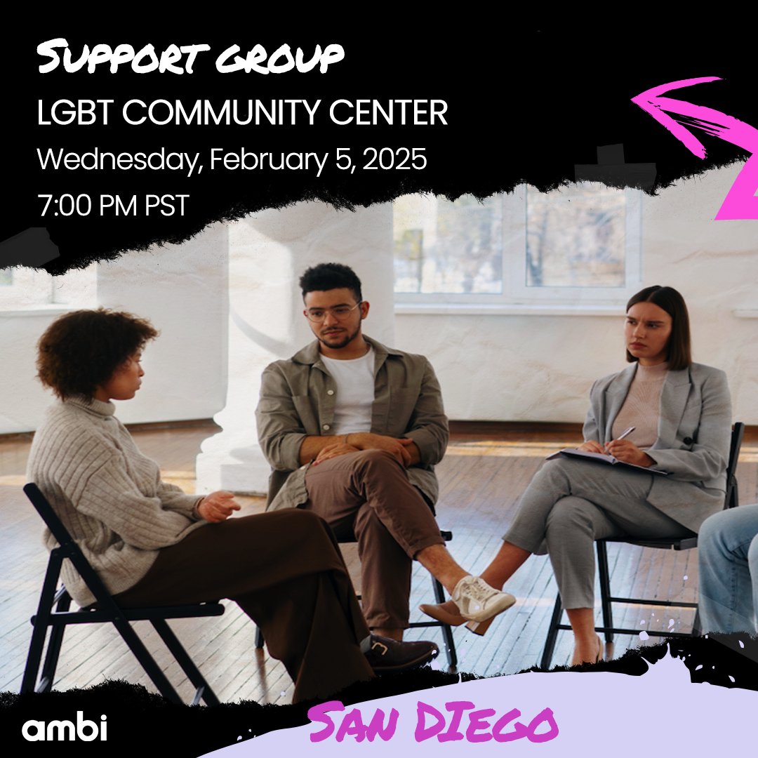 amBiSocial's tweet photo. Need a shoulder? Join the #amBiSD support group. 🫶 https://t.co/ZJwDxRGEdY https://t.co/hNEwHV99gd