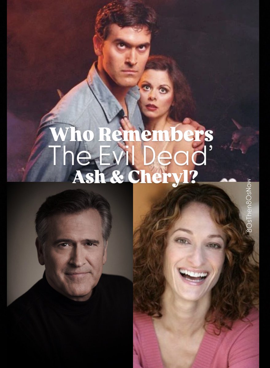 80sThen80sNow's tweet image. Bruce Campbell (Now 66) and Ellen Sandweiss (Also 66) Remain Active.  Bruce Recently Did 7 Episodes on the Comedy Horror Thriller “Hysteria!”  Expect to See Him in the Upcoming Film “Highly Functional.”  Ellen’s Most Recent Short Film “Was “Sundowners.”  

#theevildead #evildead