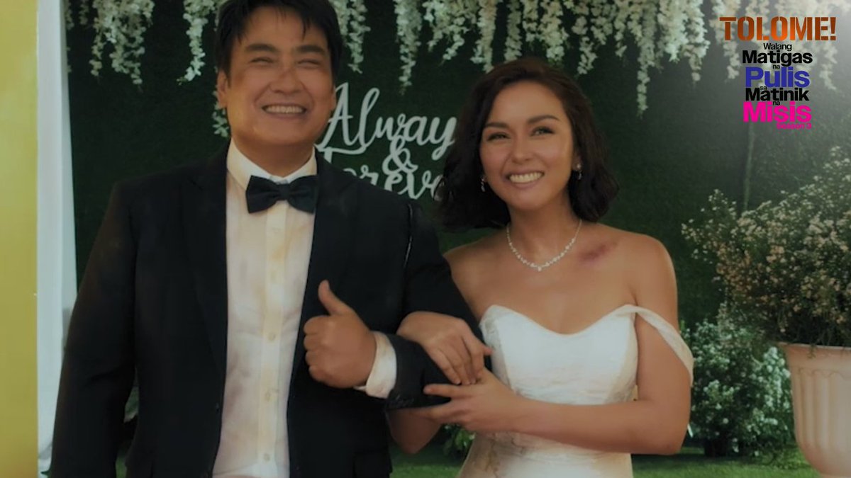 Sa wakas! Natuloy na rin ang renewal of vows nina Gloria at Tolome! 💒💍❤️ Forever na ‘to! 😍🎉

#WalangMatigasNaPulisSaMatinikNaMisisS3 #WMNPWeddingDayWarriors