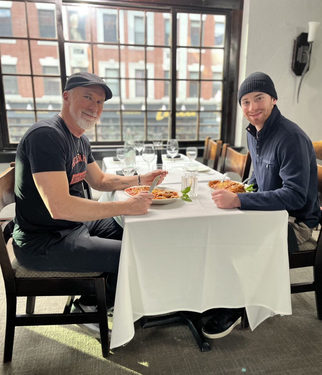 Jeremy Swayman now 2-0 with a shutout since our North End, chicken parm date. Not a coincidence.