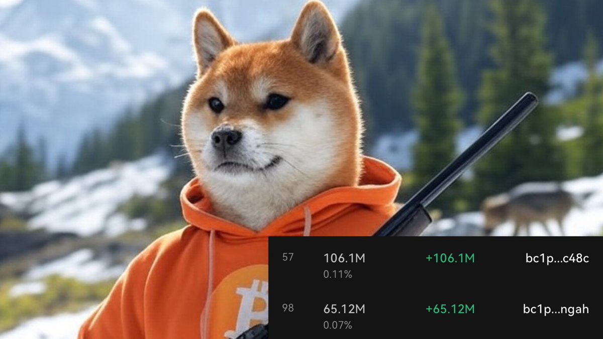 ❗️❗️BREAKING ❗️❗️

🚨2 NEW WALLETS SURGED ON THE TOP 100 $DOG HOLDERS TODAY🚨

They acquire 106,1 | 65,12 millions of $DOG tokens (~USD564,315.00💵) and became the 57° and 98° largest token holders. 

❗️Half Million Dollars 💵 ❗️

The wallets: