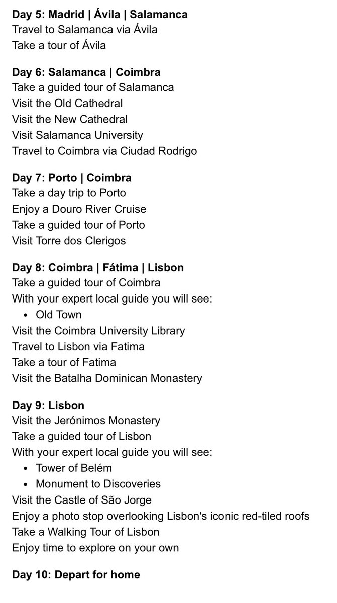SPAIN AND PORTUGAL are waiting for you! Join the March Break 2026 EF Tour and see what these 2 beautiful countries have to offer! The information meeting is Feb. 19th at 6:00 PM in the library.
