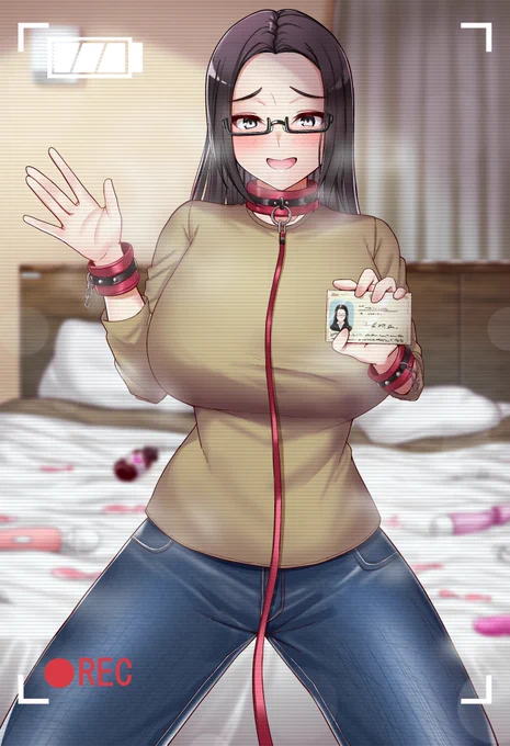 スケブで頂いた地味服お姉さん。 リクエストありがとうございました