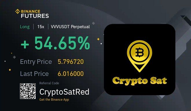 cryptosatred's tweet photo. $VVV achieved Target 2 โ
๏ธ
#CryptoSatRed #scapling https://t.co/Mr5WZnEkqq