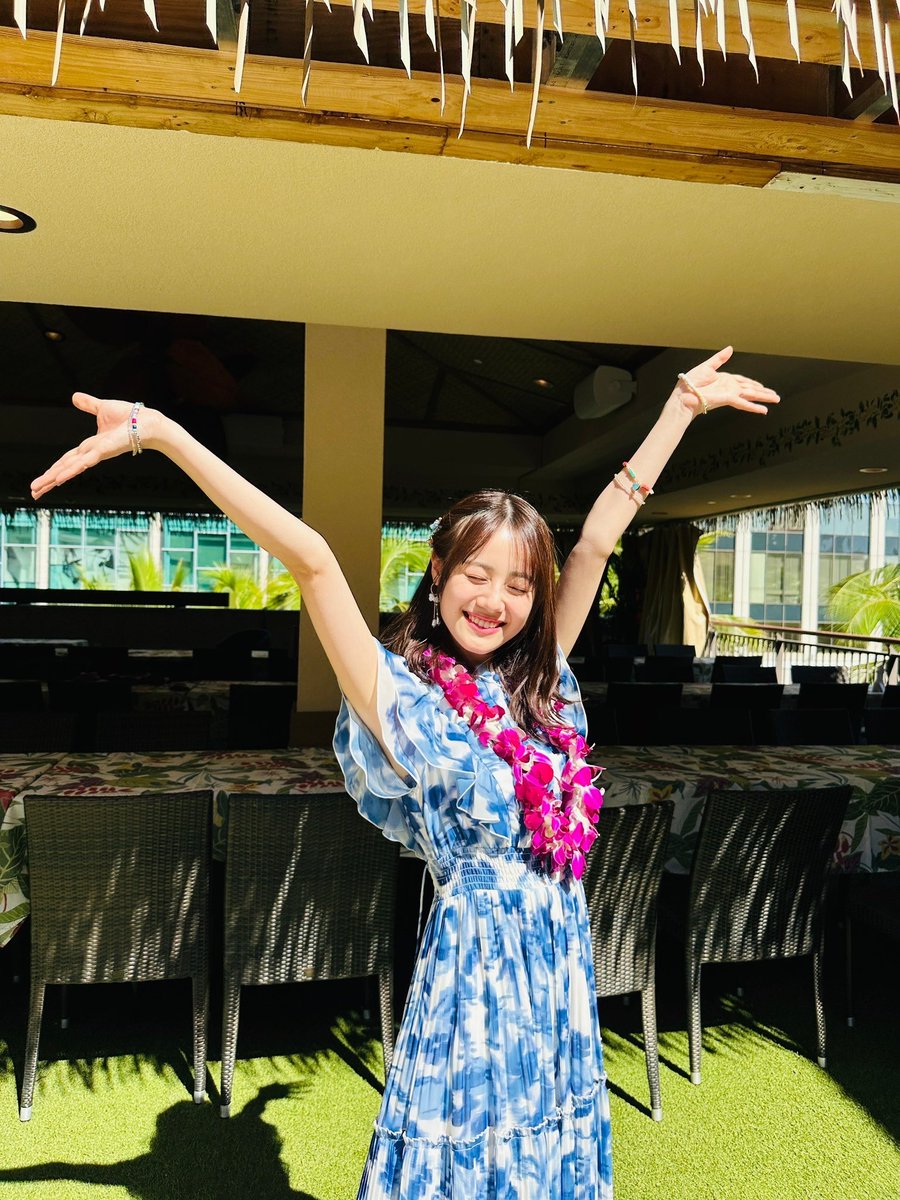InfoItomiku's tweet image. ハワイから帰ってきました🤭🌺

イベントもハワイならではの内容が盛り沢山で皆んなで旅行に来られたようで本当に楽しかったです！！

色んなところに行ってきたので少しずつ思い出も更新していきますね🌴(みく) #五等分の花嫁