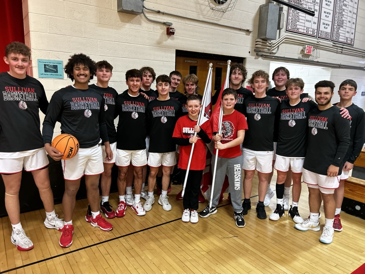 RedskinsAD's tweet photo. Congratulations to Maverick Foster and Mason Harper for being selected to lead the Redskins onto the floor for their game vs. Argenta.  They did a fantastic job! #onetribe! https://t.co/IFAT7K0MLt