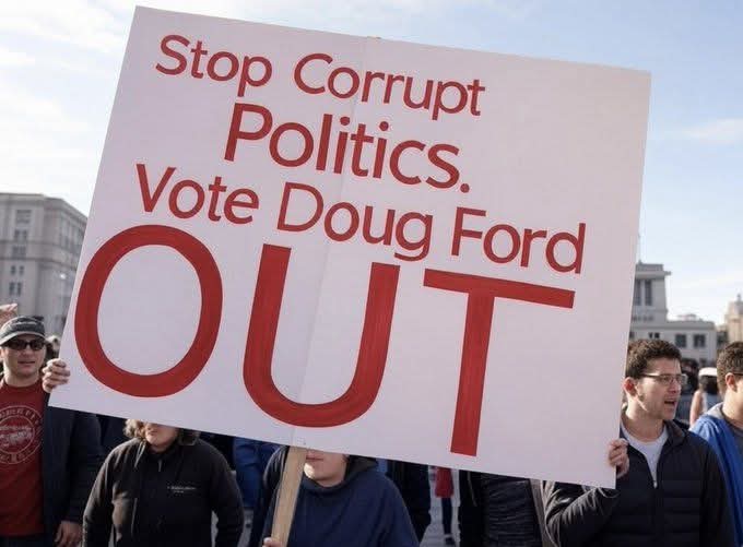 brian_downey1's tweet photo. Ontario can't survive having Trump & Musk in the Whitehouse plus another Ford majority. Doug Ford has already done enough damage to Ontario over the past 6 years. Imagine what Ford would give up to keep Trump happy. Time to take Ontario out of Ford's control.
VOTE FORD OUT https://t.co/6qayLJUMgc