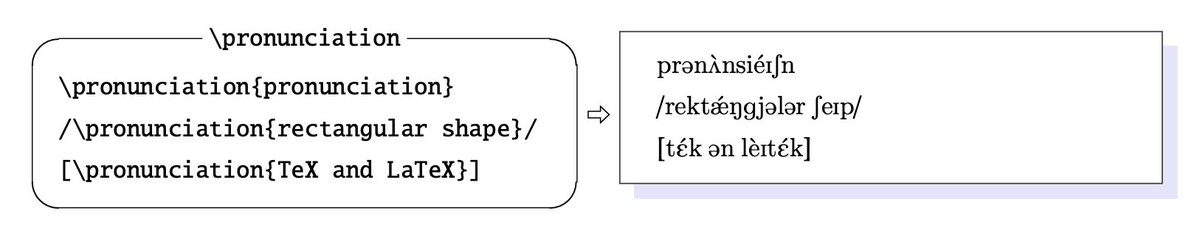 TeXUsersGroup's tweet photo. From #CTAN:

Hugh submitted the pronunciation package.

Version: 1.0.2 2025-02-02
License: lppl1.3c

Summary description: American English Pronunciation

https://t.co/TJV3XM1oka

#TeXLaTeX https://t.co/kOiigyJCPx