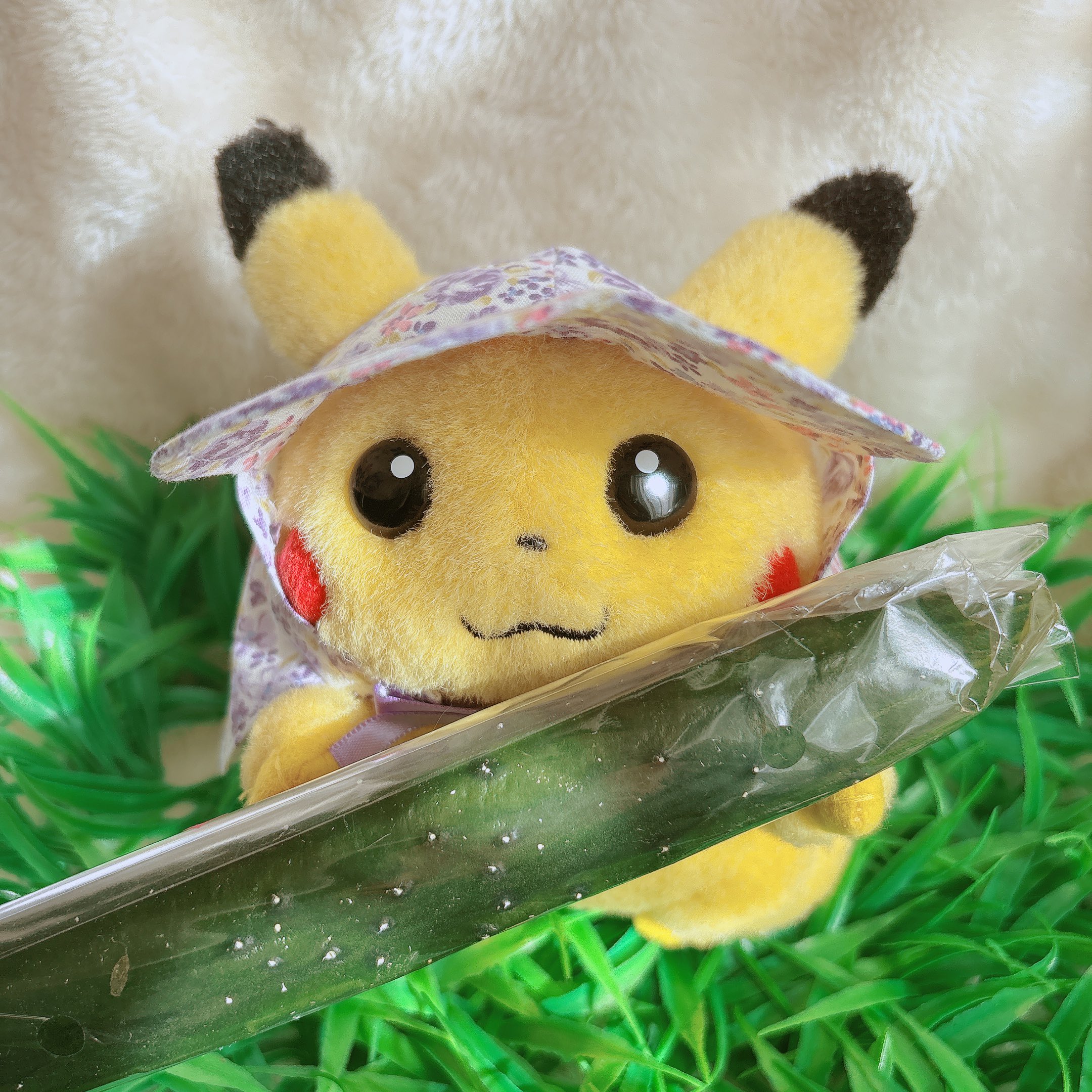 初期ピカチュウ　ハンドメイド（しろくま）③ ぴすけϞໂ◜ ̫◝⚫︎͛𐓷𐓏初期ピカチュウ推し (@pika_ak_025) / X