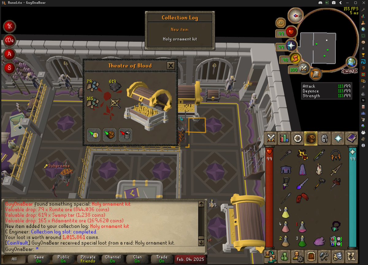 Been Streaking tonight