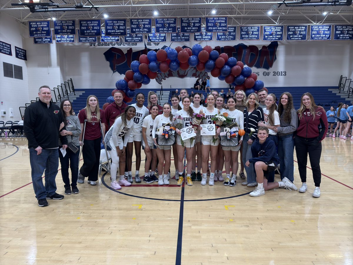 Perry High Athletics (@perry_pumas) on Twitter photo Great senior night at Girls Basketball!
We thank Hannah Strauss and Maci Hess for being Pumas!
♥️💙♥️
<a href="/PerryPumaWBB/">Perry High WBB</a> Great senior night at Girls Basketball!
We thank Hannah Strauss and Maci Hess for being Pumas!
♥️💙♥️
<a href="/PerryPumaWBB/">Perry High WBB</a>