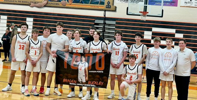 The D Zone Basketball (@thedzonebball) on Twitter photo Merrill 2025 G Braden Buckley exceeded 1,000 career points tonight.
St Charles (5-10) beat Merrill (5-11) 54-51
<a href="/eric_vandefifer/">Eric Vandefifer</a> Merrill 2025 G Braden Buckley exceeded 1,000 career points tonight.
St Charles (5-10) beat Merrill (5-11) 54-51
<a href="/eric_vandefifer/">Eric Vandefifer</a>