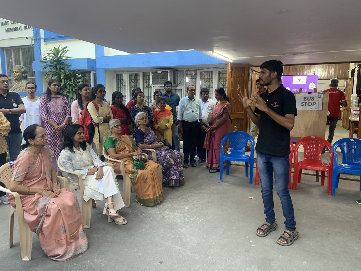 Images from the “Mindscape Mela” a three day festival organised by <a href="/SRFmentalhealth/">SCARF (India)</a> in Chennai, featuring our PIECEs research @PeopsPalaceUK <a href="/NIHRglobal/">NIHR Global Health</a> <a href="/QMULSocialPsych/">Social Psychiatry</a>