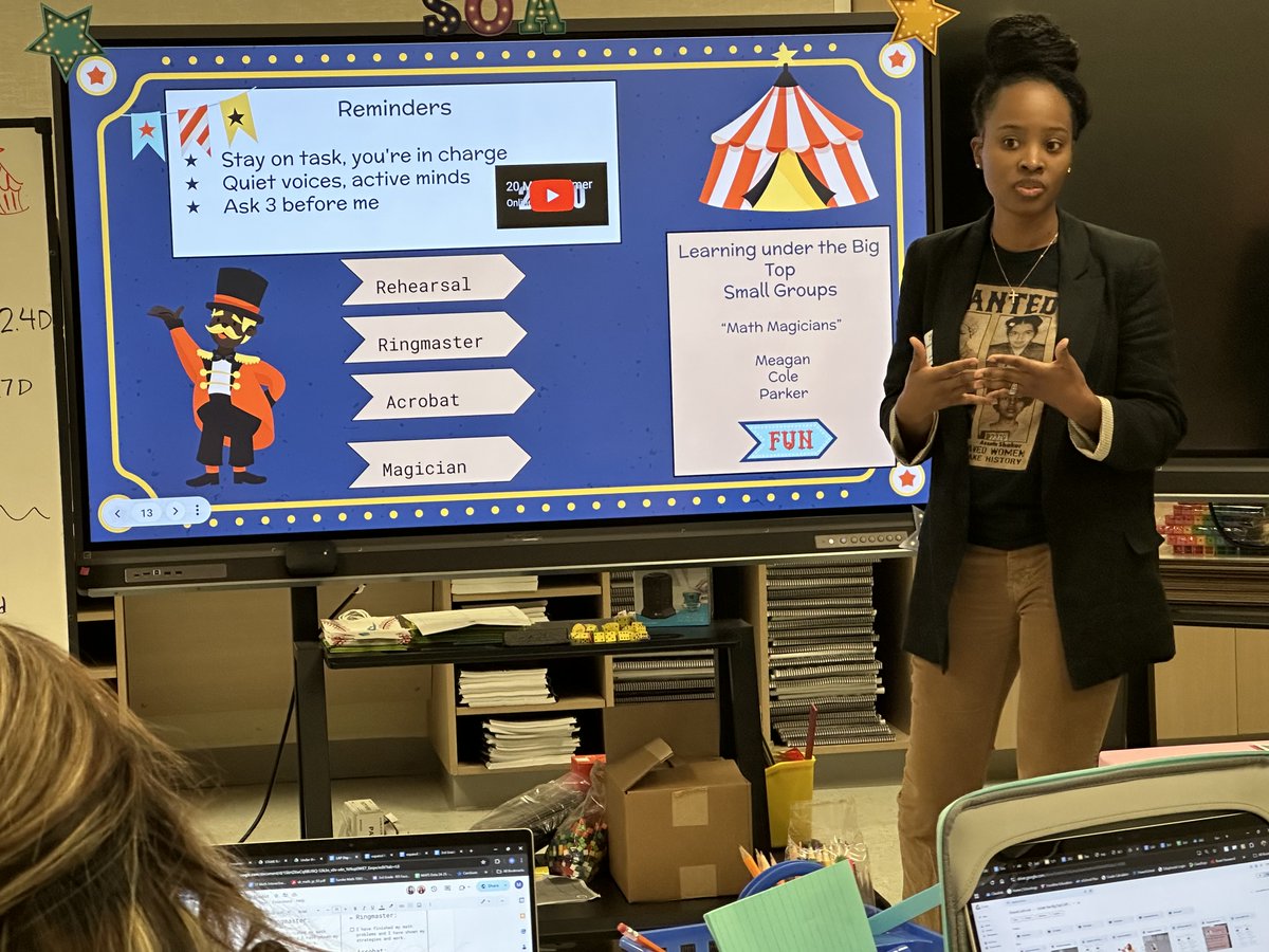 UnTapped_Genius's tweet photo. Math Magic Under the Big Top 🎪
At Hill ES, Meagan Edwards helped teachers master small group instruction, ensuring LA Day prep was a show-stopping success, with math strategies taking center stage! @whiteconstance1 @Hill_AISD @SADubberke @GabySierraEdu
#Genius #LADay #TheBigTop https://t.co/ACkjUusQiy