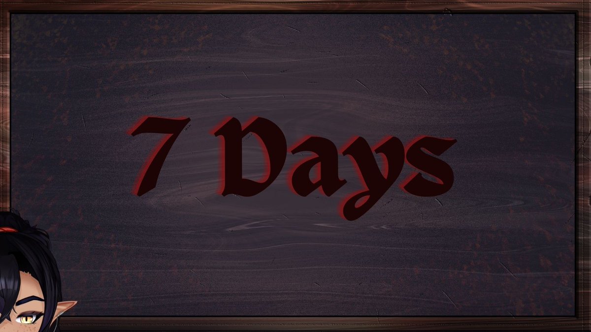 AJ_Auditore's tweet photo. πThe big countdown begins. Only 7 days til my L2D debut!
#ajauditore #ENvtubers #predebut #elftuber https://t.co/7hi5HIL7ma