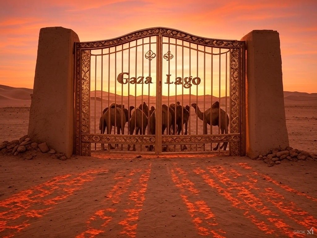 dsanders32's tweet image. Gaza - Lago