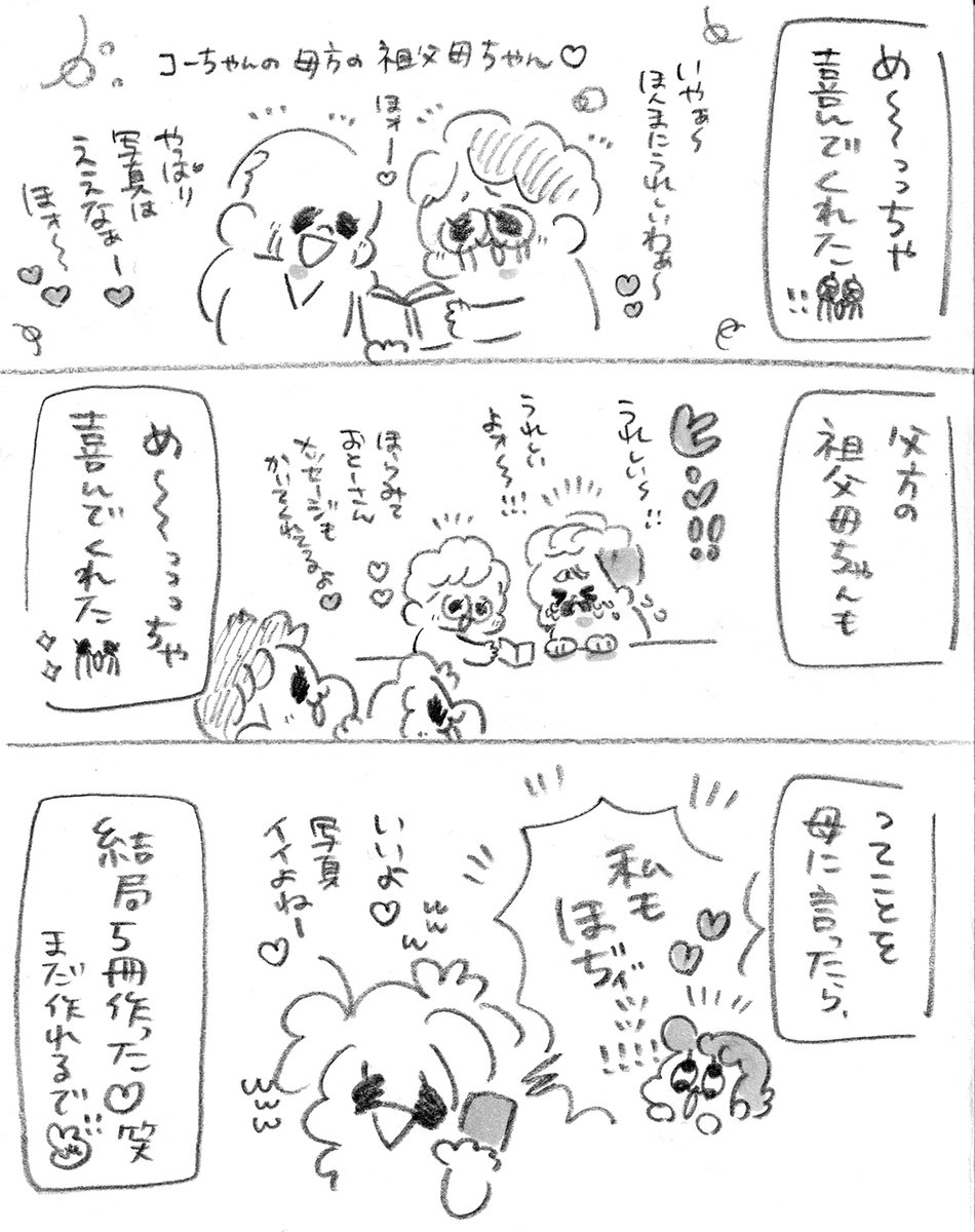 結婚式のミニアルバム作ったよ✌️😄🌷 