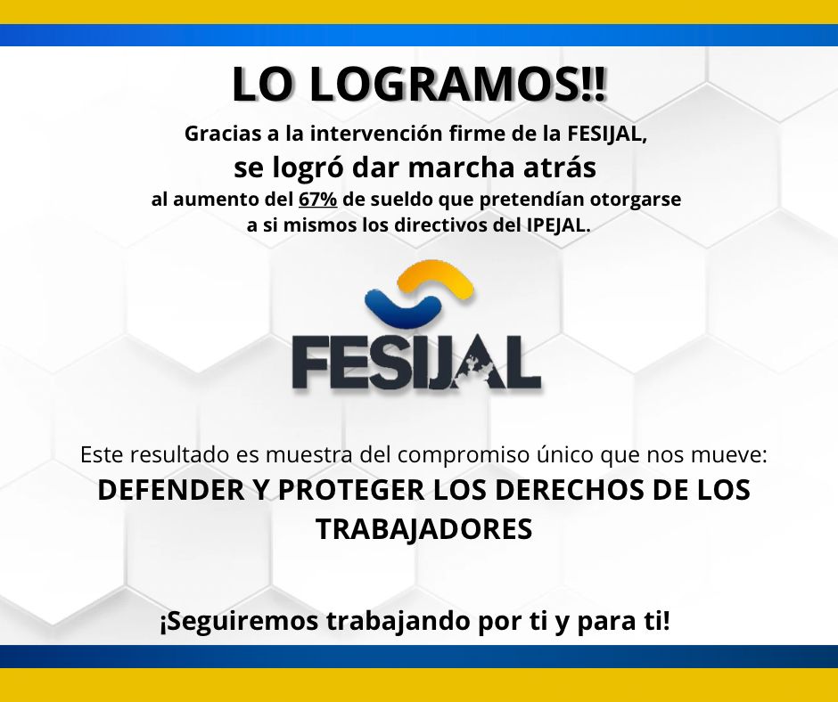 ¡Hemos detenido una injusticia!
Con la fuerza de la razón, defendemos el futuro de nuestras familias 
#Jalisco 
#IPEJAL