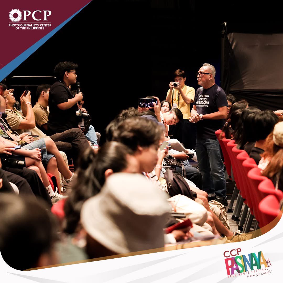 PCP_PH's tweet photo. Gil Nartea gave a short lecture at CCP where he explained the importance and role of photojournalists in the society, his experiences as a documentary and chief presidential photographer during the term of the late President Benigno Aquino III. (Photos by Basilio Sepe) https://t.co/8q0WuXcdIO