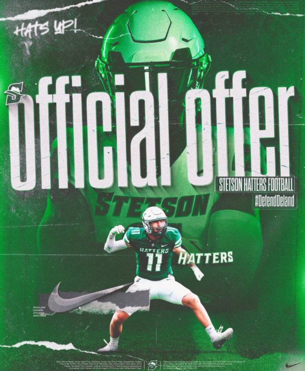Jordan Alemania (@jordan_alemania) on Twitter photo Blessed to receive my first Division 1 offer from Stetson University!
<a href="/coach_oski/">Coach Oski</a> <a href="/coach_pou/">Coach Pou</a> <a href="/CoachMofootball/">Mo glenn</a> <a href="/GridironFinds/">Gridiron Finds</a> <a href="/OTS_Academy/">Off The Strength Academy</a> <a href="/m_taugavau/">Coach Majerle Taugavau</a> Blessed to receive my first Division 1 offer from Stetson University!
<a href="/coach_oski/">Coach Oski</a> <a href="/coach_pou/">Coach Pou</a> <a href="/CoachMofootball/">Mo glenn</a> <a href="/GridironFinds/">Gridiron Finds</a> <a href="/OTS_Academy/">Off The Strength Academy</a> <a href="/m_taugavau/">Coach Majerle Taugavau</a>