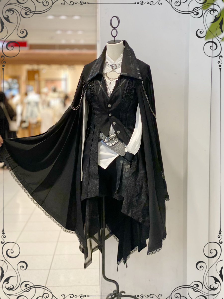 Holy Tears Purify Sorrow ロングベスト 灰色 ozzonjapan ozzcroce