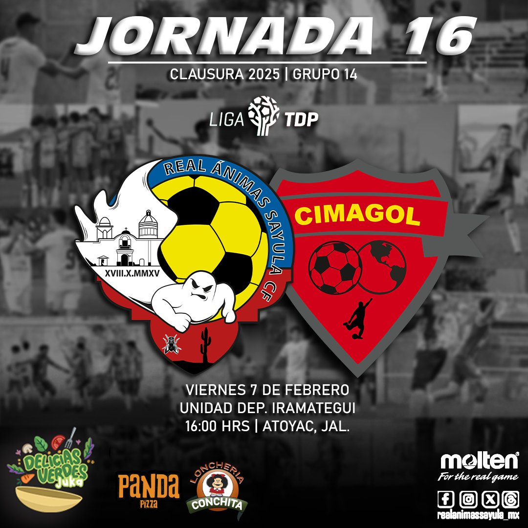 Delicias Verdes JUKA presenta:

Nuestro rival por la #Jornada16 de la <a href="/LigaTDP/">Liga TDP</a> será 𝘿𝙚𝙥𝙤𝙧𝙩𝙞𝙫𝙤 𝘾𝙞𝙢𝙖𝙜𝙤𝙡 👊👻
.
.
.
ᴘᴀʀᴛɪᴅᴏ ᴀ ᴘᴜᴇʀᴛᴀ ᴄᴇʀʀᴀᴅᴀ