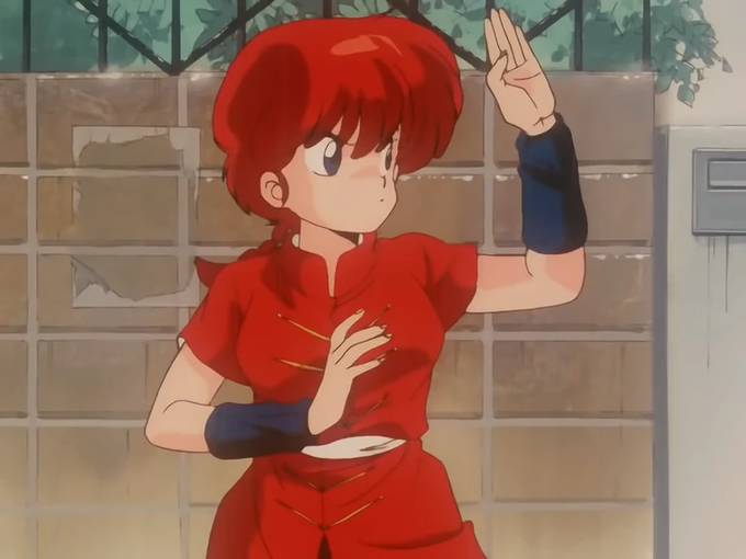 fortist166_N's tweet photo. Ranma actually has pretty 'normal' body proportion, until the Ova 😅 https://t.co/ClRg550nBD