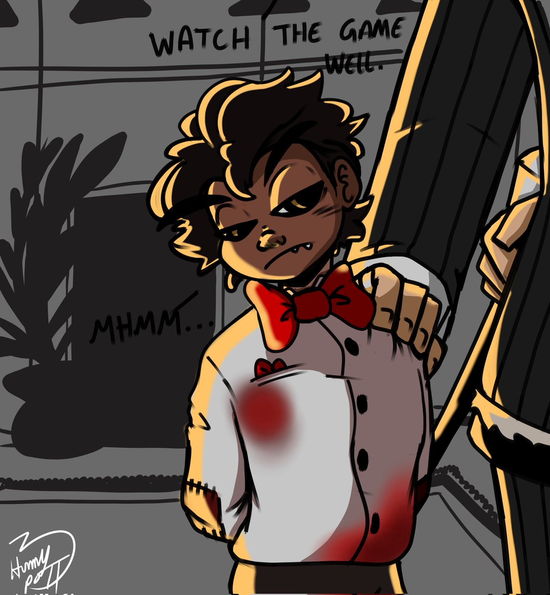 Babinguss's tweet photo. Day 2 - Childhood 

Little peek into what I HC his Vegas life living in a casino was like behind the fun of the magic shows and gambling 

#HazbinHotelHusk #HazbinHotel #HellaverseHumanizeWeek #HellaverseHumanizeWeek2025 https://t.co/xkKB2t0sfK