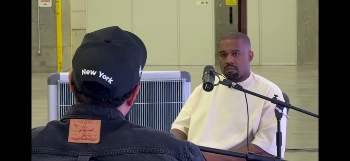 Baggzforever's tweet photo. Watching the ๐ @kanyewest interview with @JustinLaboy on @thedownloadshow
Available NOW at https://t.co/zXQJuWE5S3 & @YouTube
Go watch it NOW Respectfully๐
#YE #BULLY #JustinLaboy #TheDownload https://t.co/zLmZoryGY7