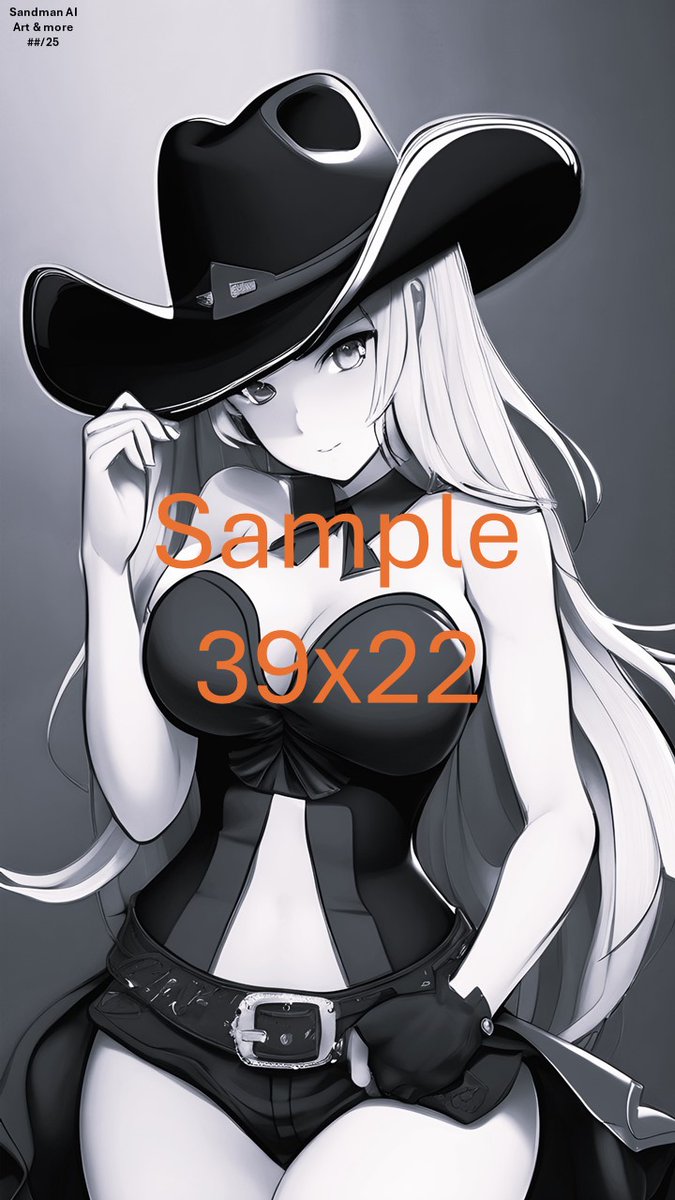 Sandmanaiart's tweet photo. #aiartist #AI #aiartgallery #aiartcommunity 

Western Collection
2 new items released today check them out here
https://t.co/W2P3z5VTee

Here is 1 item
Direct Link

AI Art 2118
https://t.co/dC6Q1AJPgM

Patreon members get 5% off
https://t.co/lJl0HUoRj3 https://t.co/PgGwIIuI7G