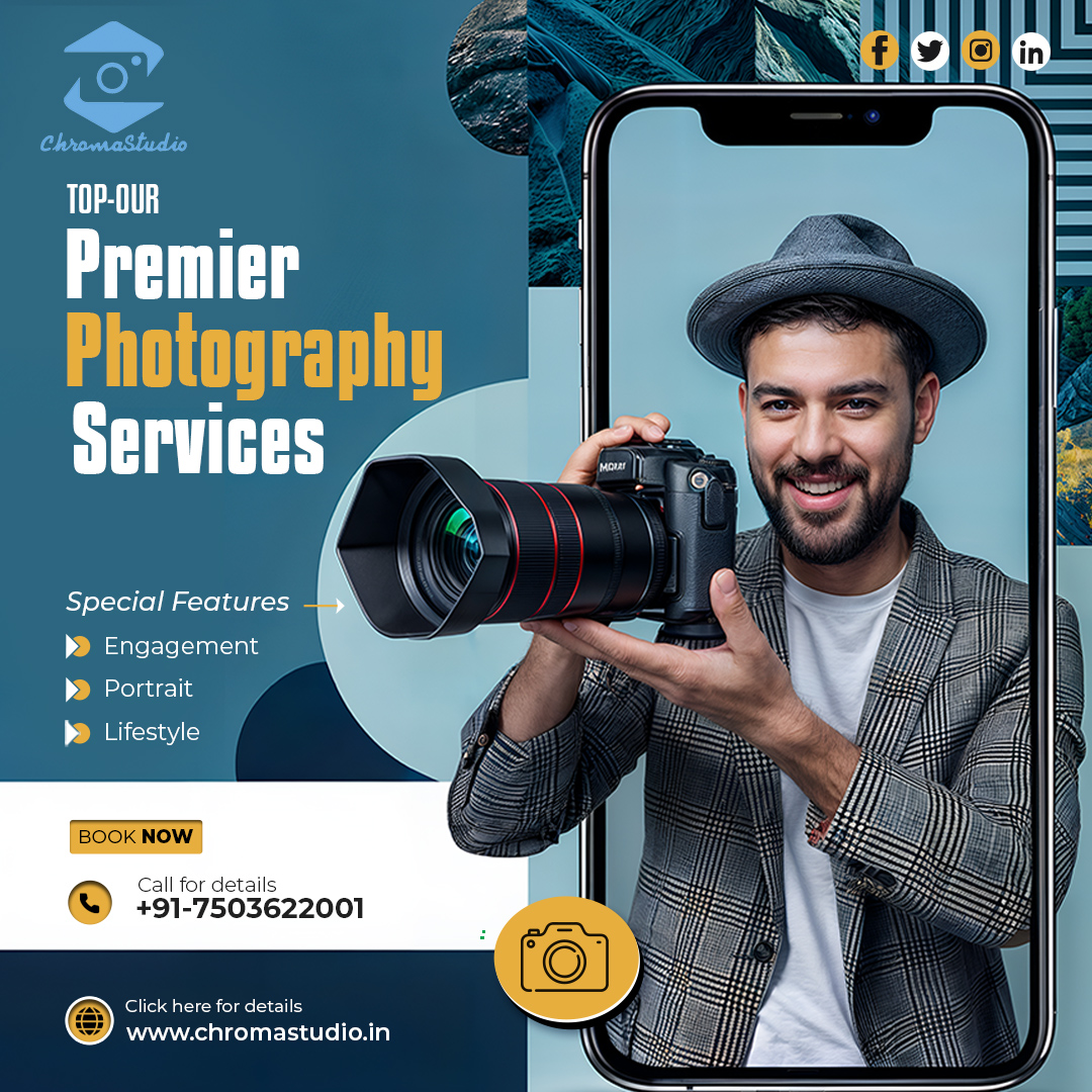 ChromaStudio62's tweet photo. Capture your special moments with Chromastudio! ✨  We offer top-tier photography services for engagements, portraits, and lifestyle shoots.  
Book your session today! 📸 
🌐 https://t.co/FojAqu4yU9
📞 +91-7503622001
#Chromastudio #Photography #EngagementPhotos #Portraits https://t.co/jRyQ35fASO
