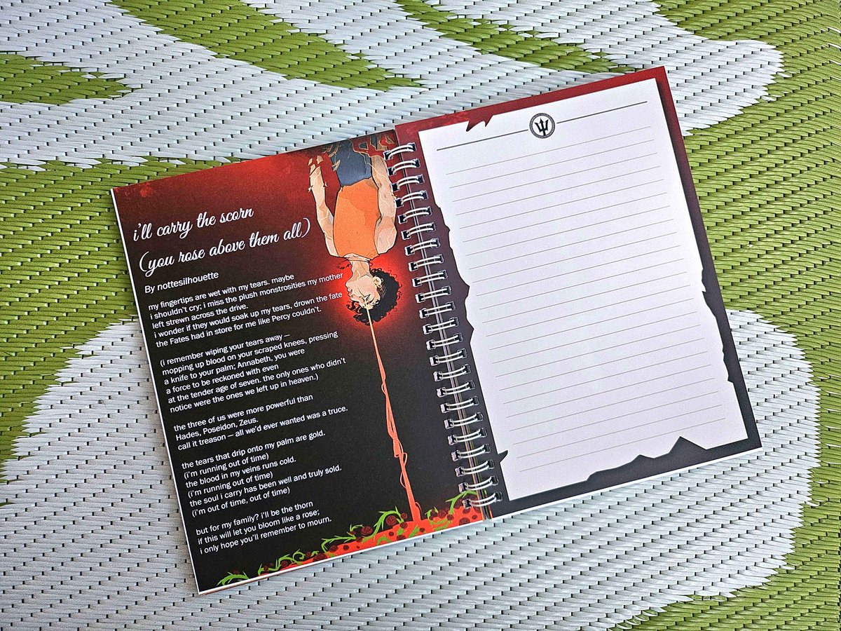 ⚡️ PLANNER PREVIEW ⚡️

Take a look at one of the inside pages of our PJO planner. Here's Percy represented in a moving poem for today's sneak peek!

🛒 pjoplanner.bigcartel.com