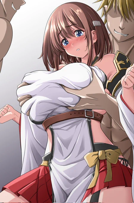 前に一夜ちゃんを描いたのは4年前。今と比べると描き方も塗り方も何もかも違う。←4年前→現在 