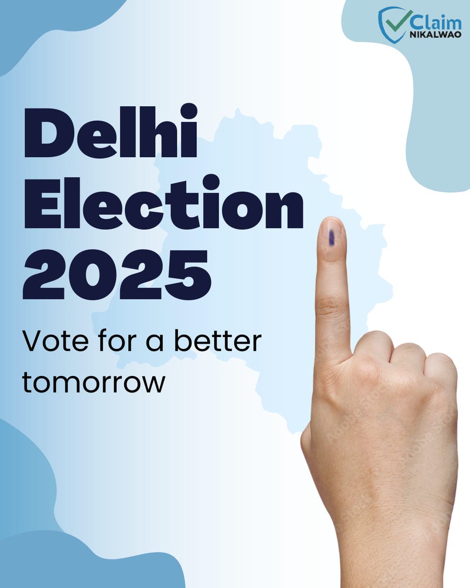 CNikalwao's tweet image. Every Vote Matters! 🚨 Make your voice heard &amp;amp; shape India's future! 🇮🇳 Why Voting is Crucial:
✦ Make Your Voice Hear
Join @ClaimNikalwao in promoting voting's importance! 🤝 Cast Your Vote &amp;amp; Be the Change! 💪 #VotingIsPower #MakeYourVoiceHeard #ClaimNikalwao #DemocracyMatters