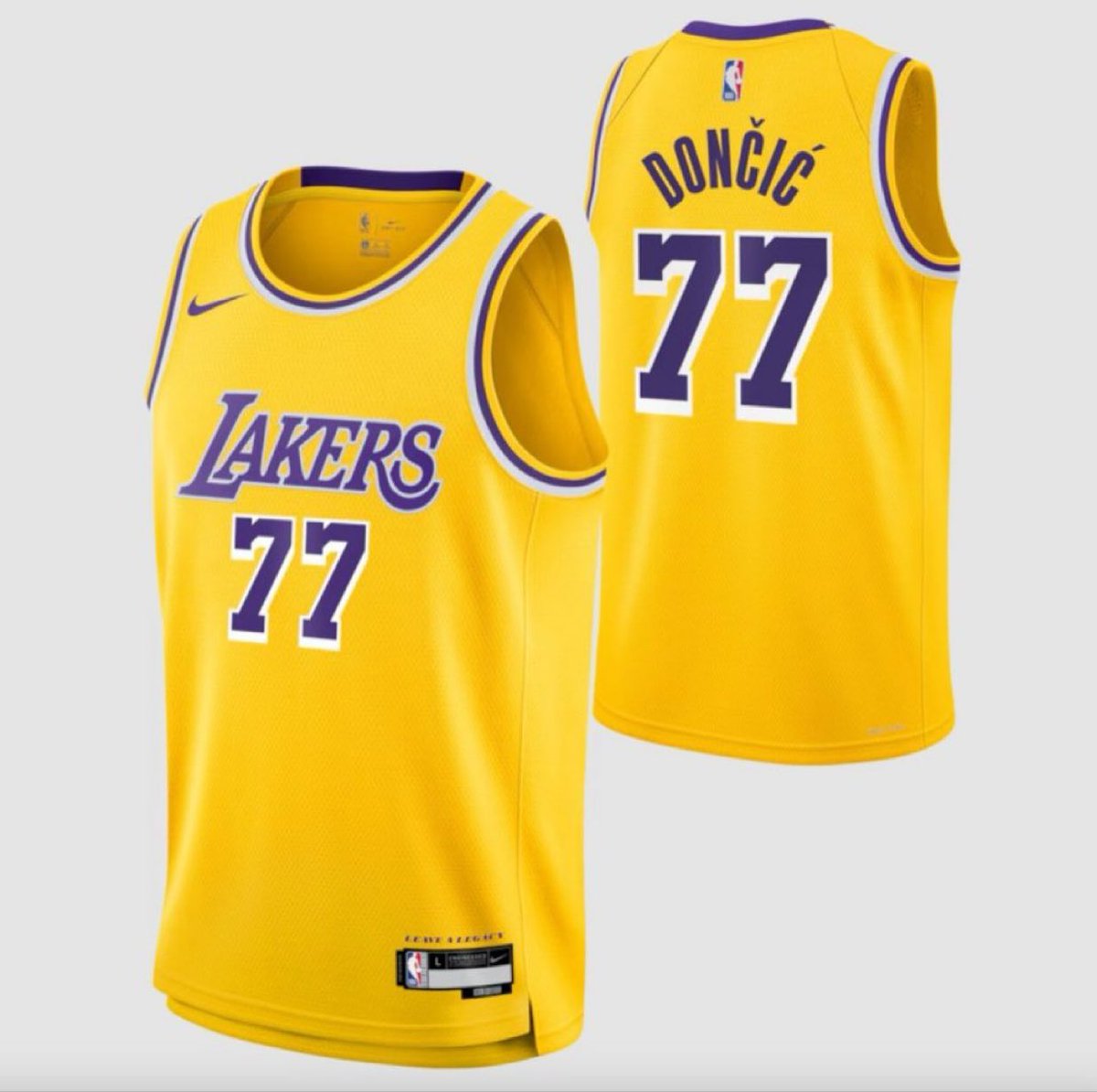 snkr_twitr's tweet photo. AD: Nike Luka Dončić Los Angeles Lakers Icon Edition Swingman Jersey 

Men 
Fanatics https://t.co/VKhkS5IiyP
NBAstore https://t.co/fSENMu9Szk

Youth 
Fanatics https://t.co/F0ry81FBkx
NBAStore https://t.co/D33xMNg4OM https://t.co/5pV952zFAG