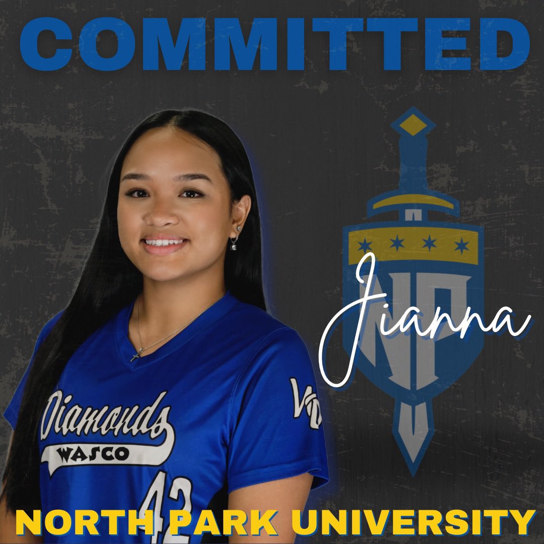 Congratulations, Jianna!

From 10U to now, you’ve been a joy—always uplifting those around you with your kindness, dedication, and love for the game. We couldn’t be more proud to see you take this next step and continue your softball journey at North Park! #wascoproud