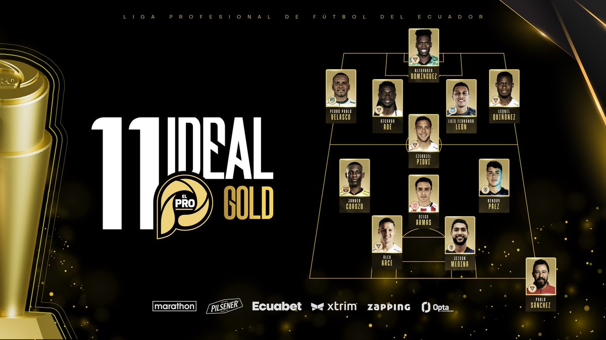📍Once Ideal Pro gold temporada 2024🏆
⠀⠀⠀
#LigaProEcuabet #ElPro #LaNocheDeLasMejores🇪🇨💯
