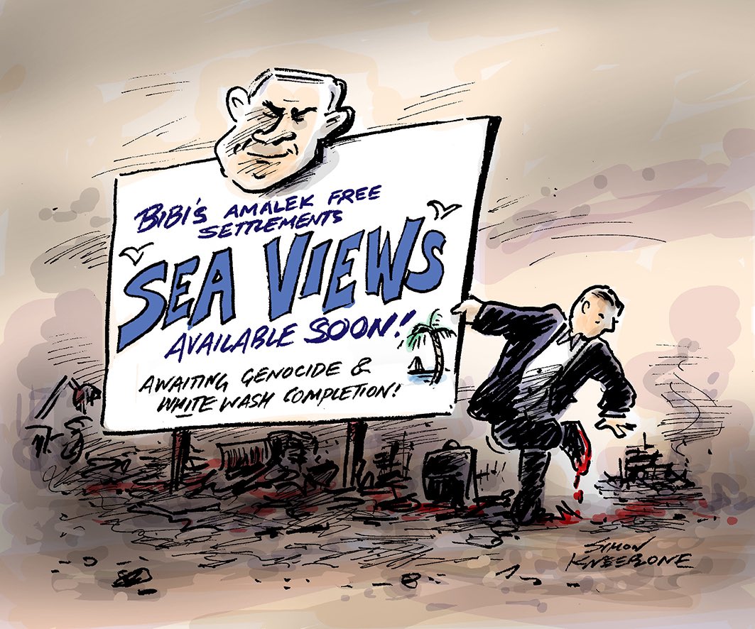 Re-Location, re-Location, re-Location ….
#PalestineGenocide 
simonkneebone.com