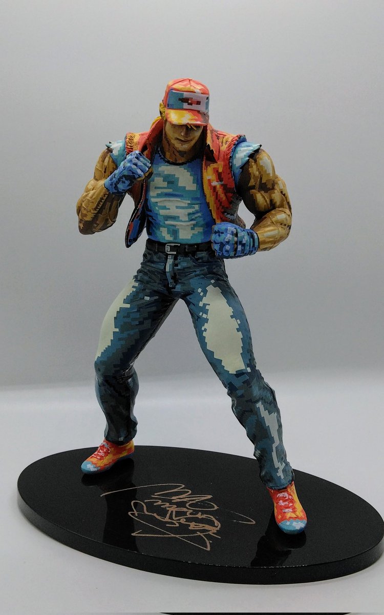 バ*ま様 STUDIO24 テリーボガード 餓狼伝説 ドット絵彩色Ver. 未開