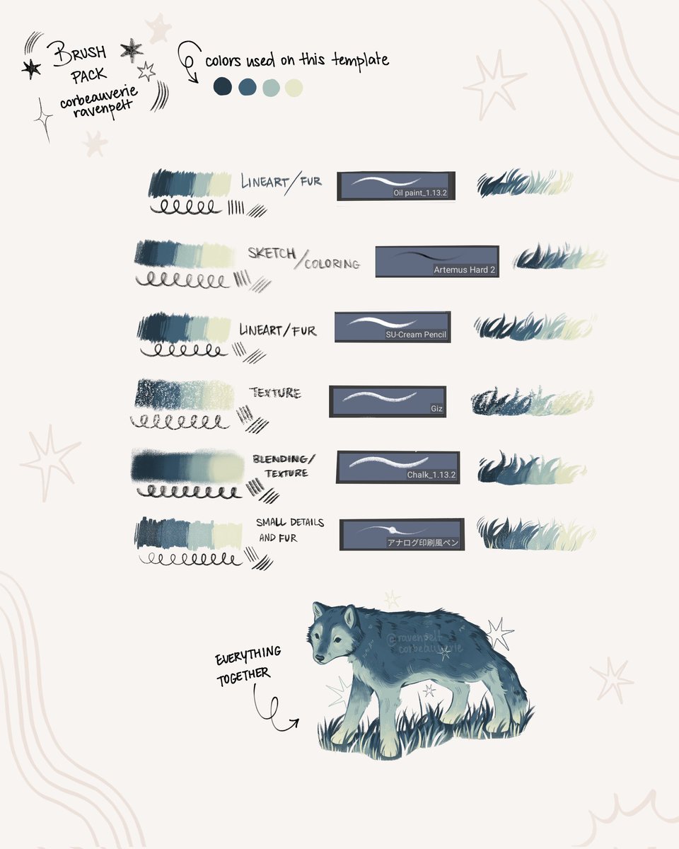 my bush pack for u guys!