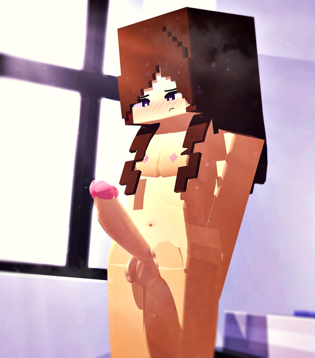 (Futa) She's embarrassed!😏😏🥵🥵🥵💦

#oc #MinecraftNSFW #mcr34 #minecraft18 #mineimator #mineimatorrender