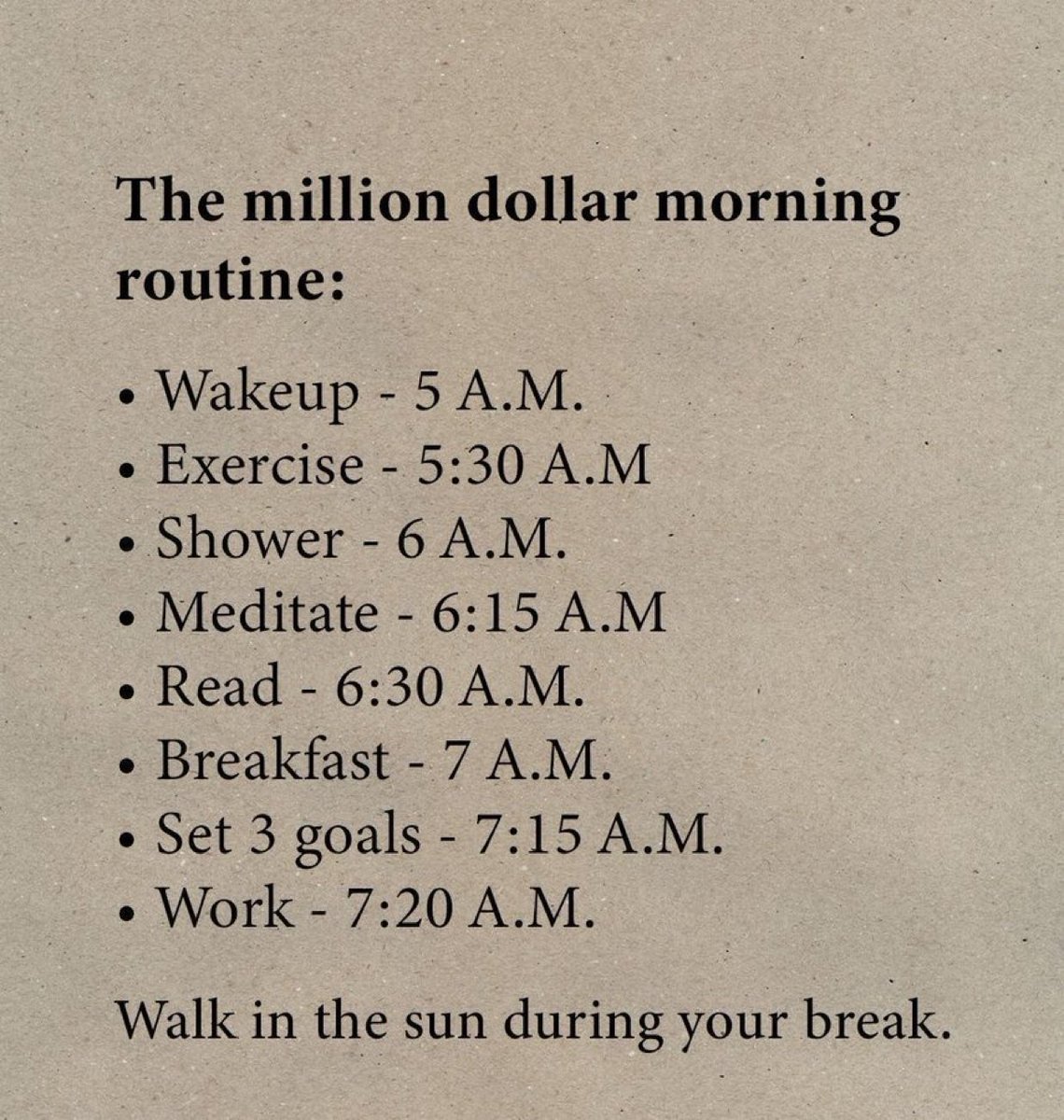 ThepowerfulPics's tweet image. Dear guys, This morning routine will change your entire life.