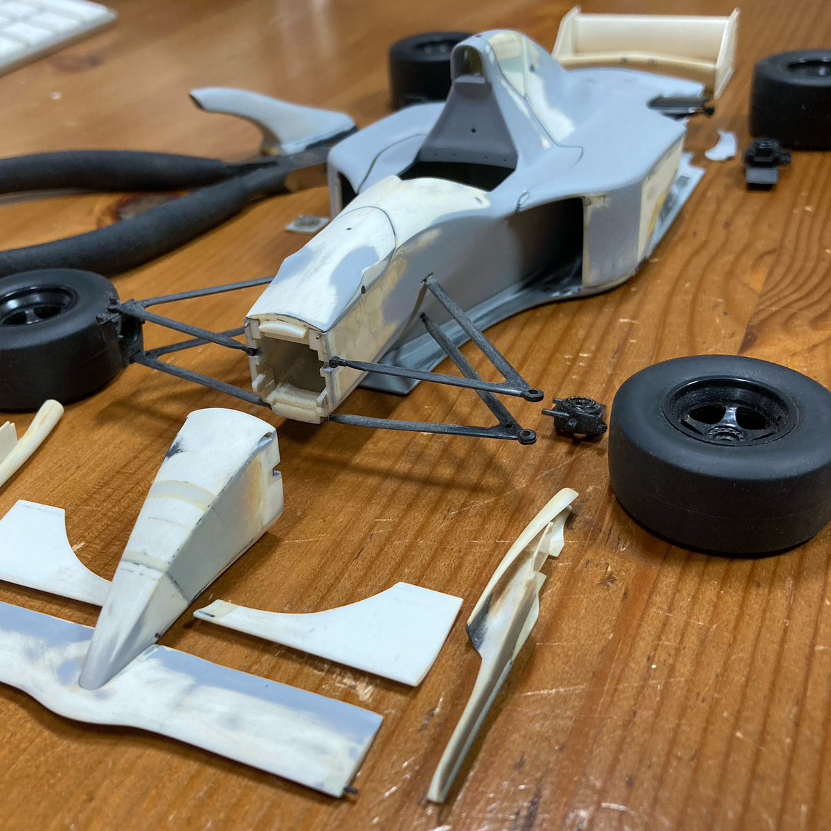 studio_k2c's tweet image. #唐突に過去作の制作途中画像
過去作というより、長期中断中。
手入れが過ぎて進まないパターン。

#フジミ #fw16 #セナ