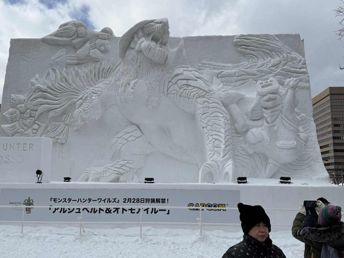 sapporosky72's tweet photo. 札幌雪まつり行ってきました😀
#さっぽろ雪まつり https://t.co/hHkBFgxeN9