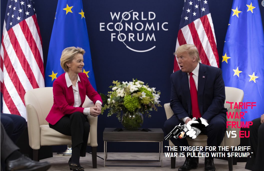 gogo1dollar's tweet photo. @cryptogems555 "In order to compensate for the huge trade deficit with the US (from the EU), the European Union must purchase oil and gas from us on a large scale."

"If they don't do that, we will impose tariffs until the very end!!!"

$FRUMP

Ca: DwjZJgXt9xvTg1u8HC34c9dx9RC5Hmyu5WixeHTQpump https://t.co/gvbHPSAzeW
